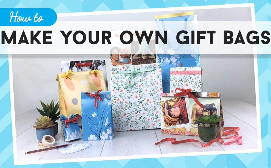 Make a Gift Bag from Wrapping Paper - Delineate Your Dwelling